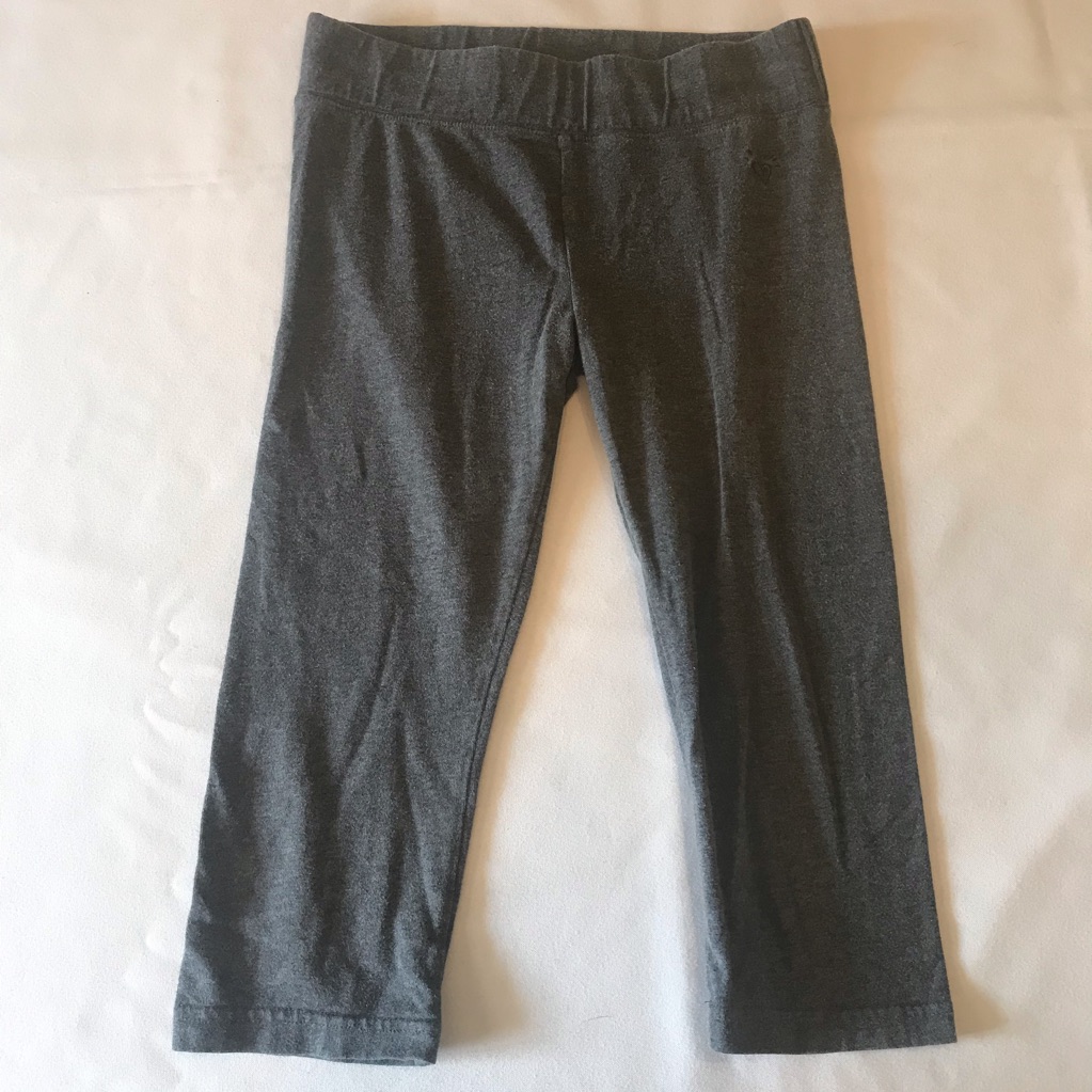 Gray Capri Legging